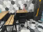 Cafe Table and Bench