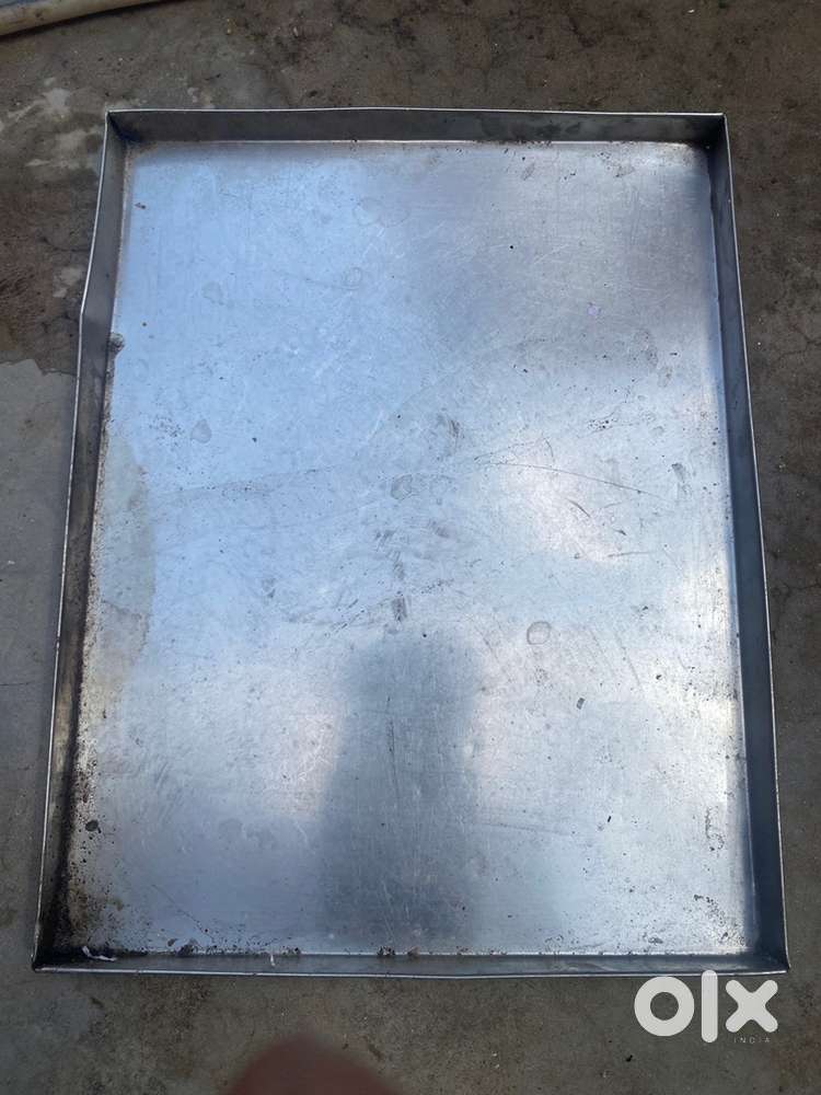 50 Burfi tray steel and laddu tray