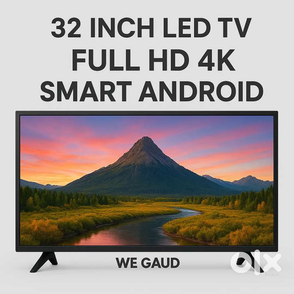 32 inch LED TV Full HD 4k smart Advoid seal pack