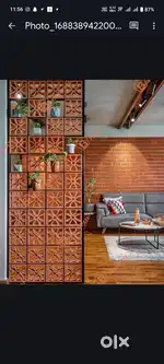 Terracotta jali & Brick