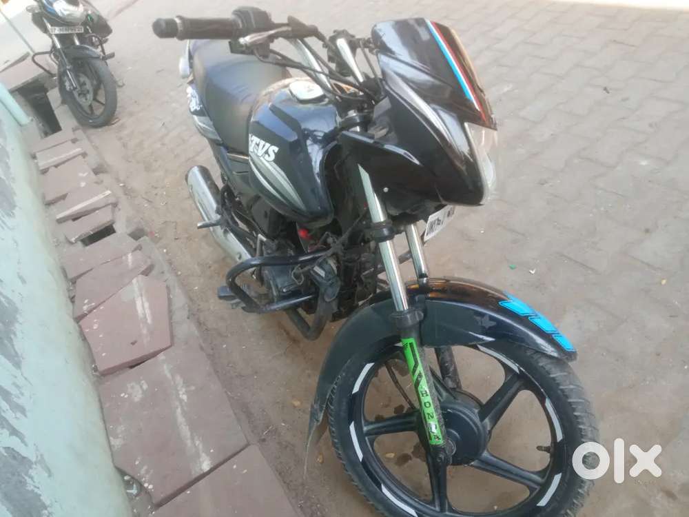 Self start good condition bike with modifie