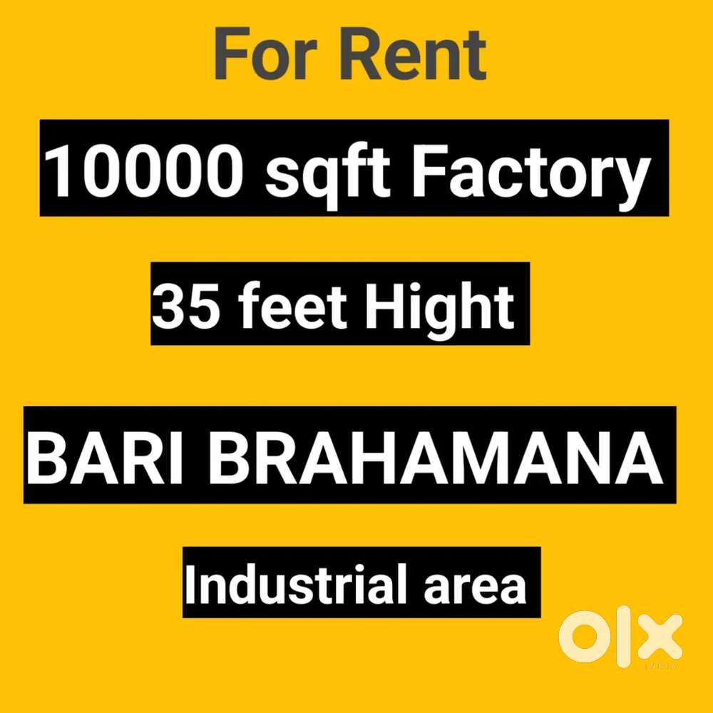 10800 sqft Factory for rent Baribrahamana