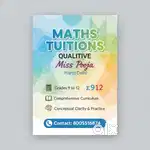 Quality Tutoring for Maths & English  Grades 9-12