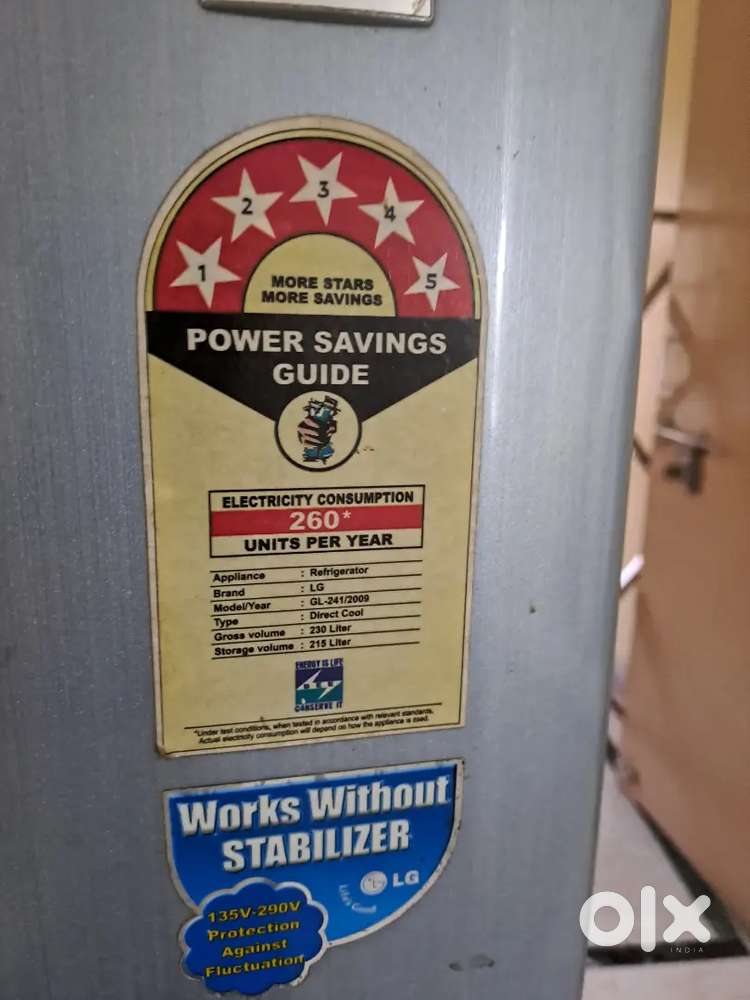 FOR SALE USED LG FRIDGE