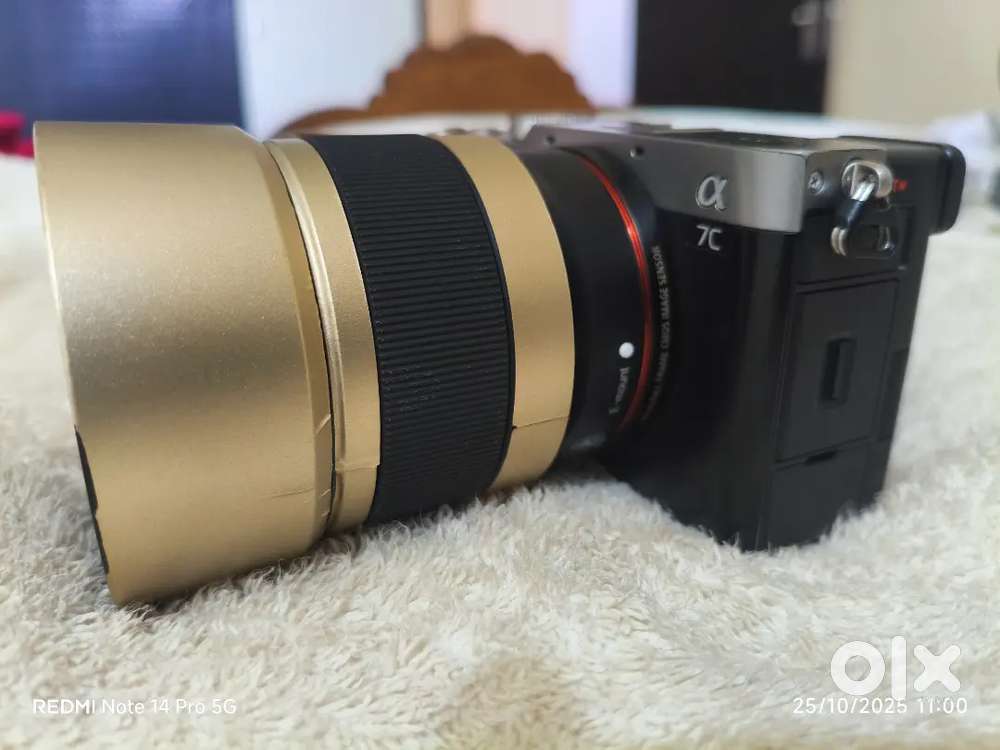 Sony a7c camera.