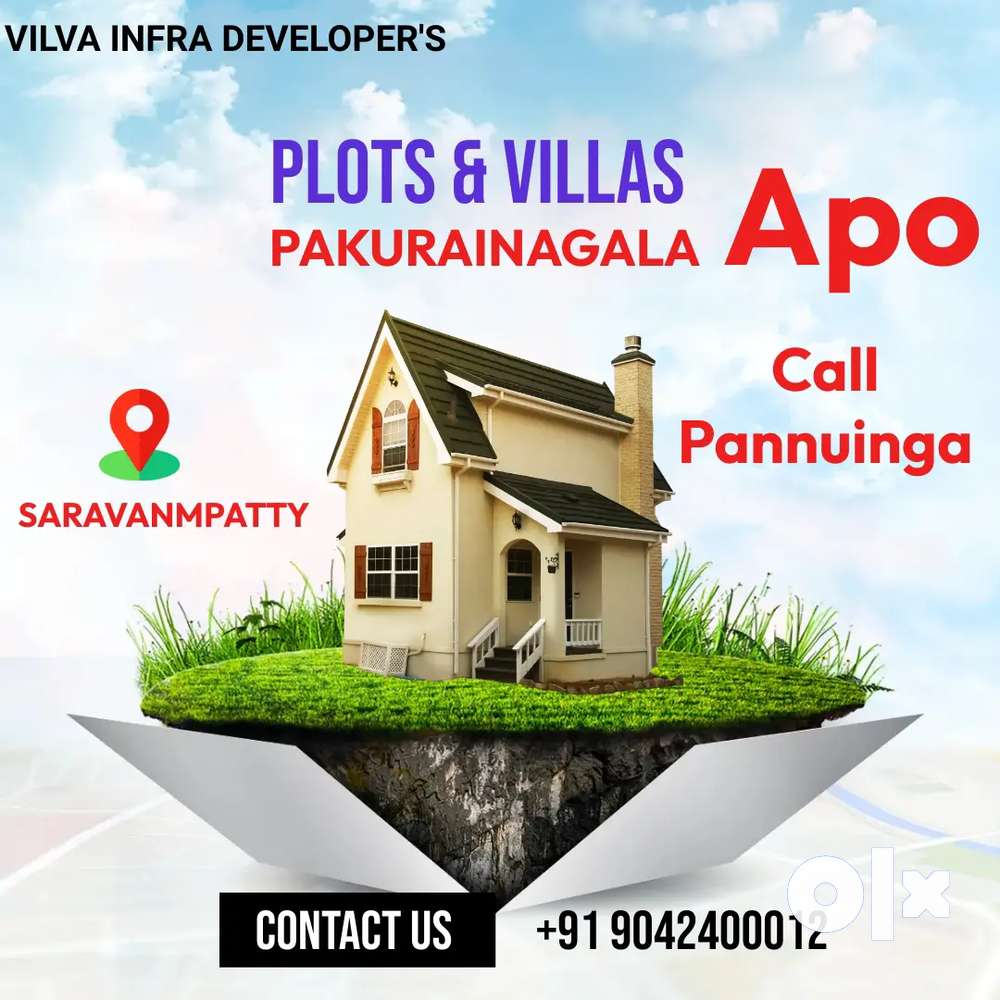 Few Plots Available in Saravanampatti