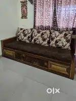 Elegant Sofa Cum Bed 6.5ft X 5ft