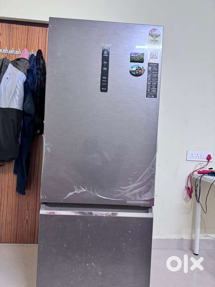Haier 325 L 3 Star Frost Free Bottom Mount Double Door Refrigerator