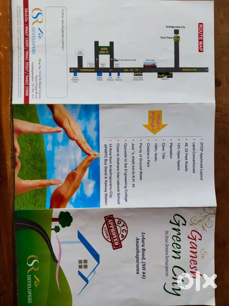 DTCP Approved Layout sale by Owner