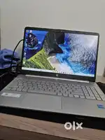 HP i3 15S laptop (silver colour)