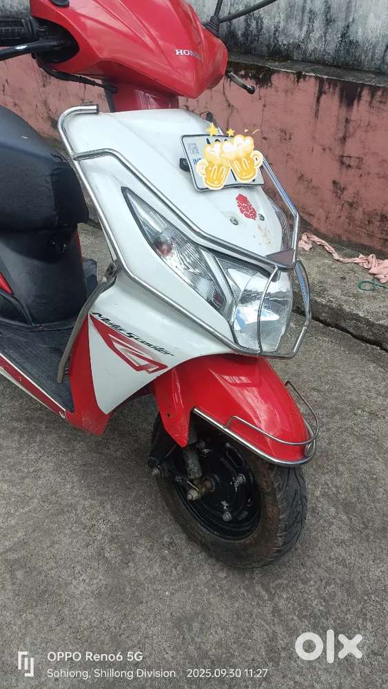 Hero Honda dio As registration