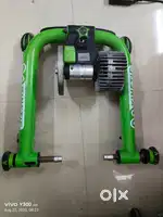 Kinetic indoor cycle trainer