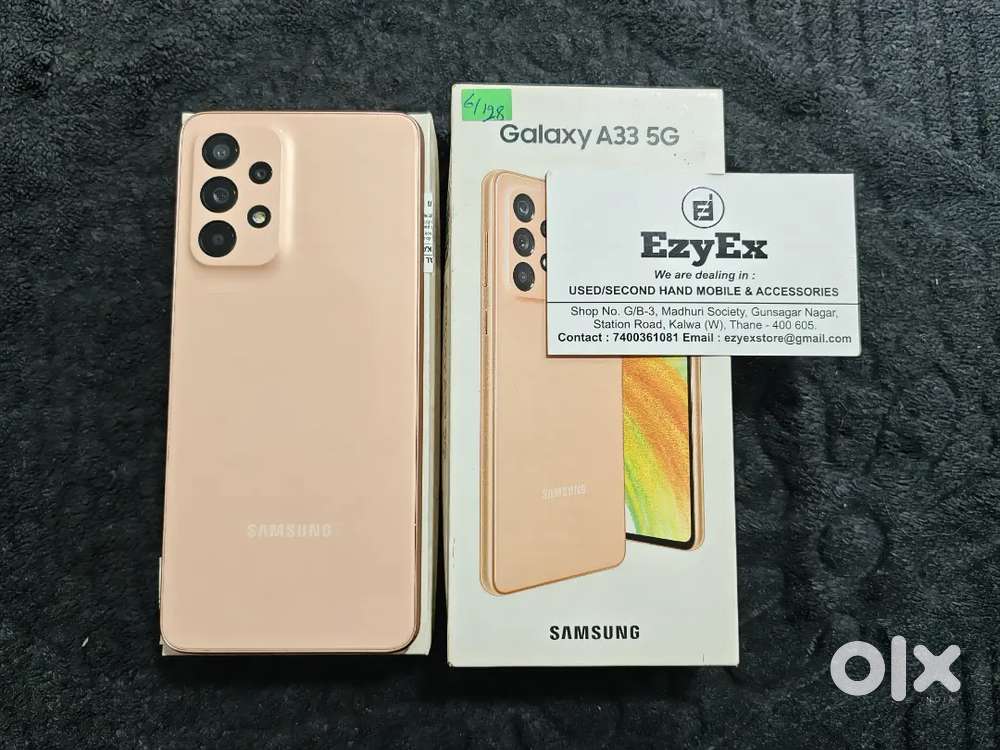 EZYEX - Samsung A33 5G (6/128 GB) Available on Sale! #FollowUsForMore