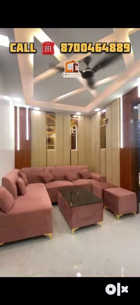2bhk semi furnished spacious Luxury wide road flat At Dwarka mor