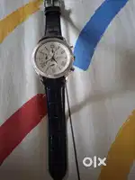 TITAN Quartz Sliver( Watch Lether Original Blat No flot Good condition