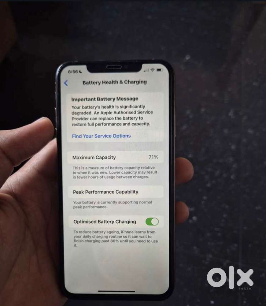 Iphone xs max gold colour