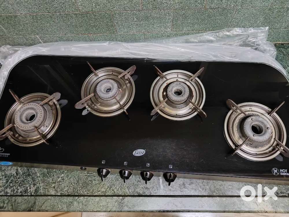 4 burner gas stove
