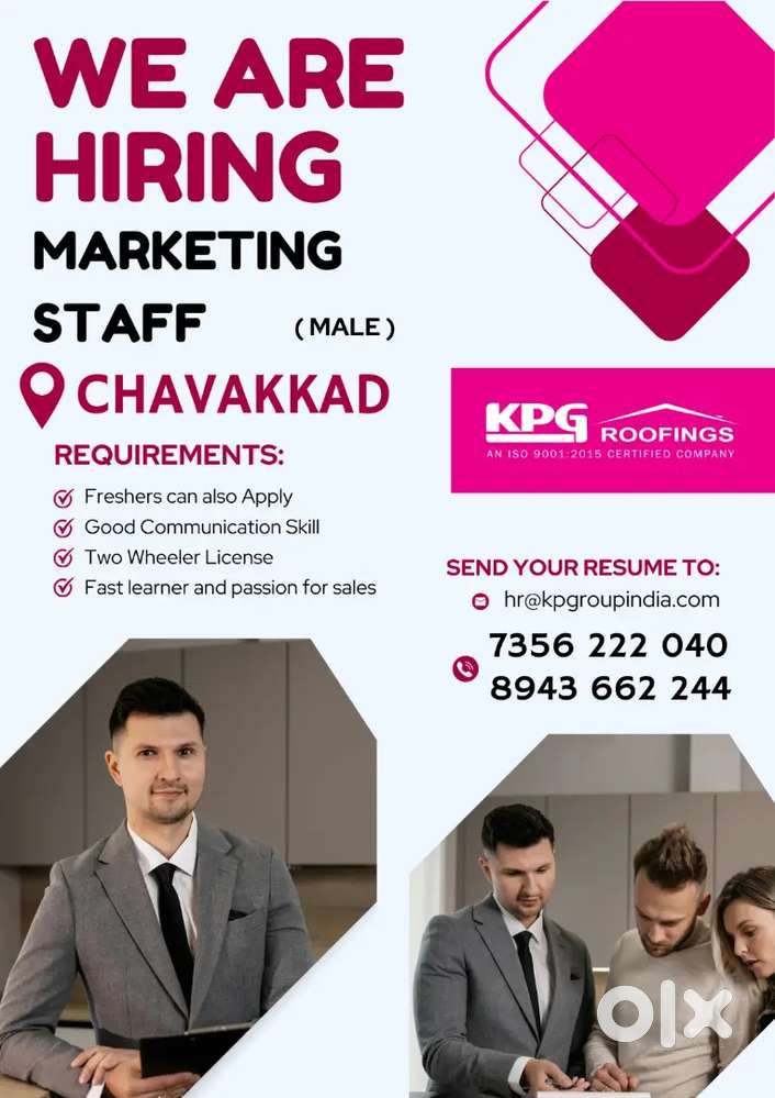 Marketing staff