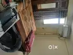 3 bhk road side facing flat full furnished