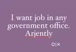 I need job