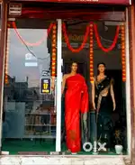 Tuffan Glass for shop along with door (9*8)