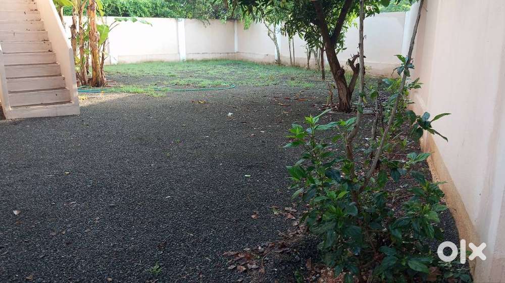 Boundary wall constructed.