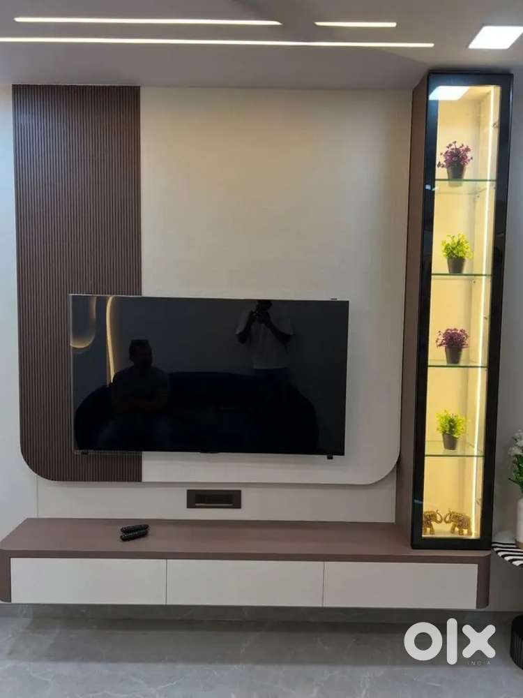 All wood work kichain bad room