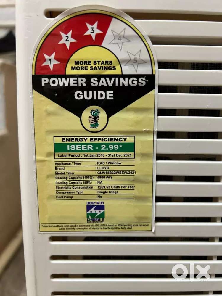 LLOYD WINDOW A/C VERY LESS USED
