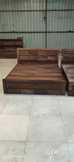 NEW QUEEN SIZE BOX STORAGE BED FOR SELL