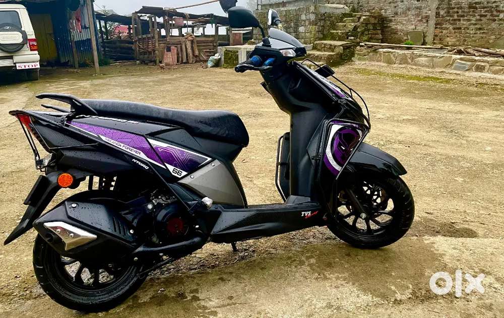 Tvs Ntorq bs6 Wakanda edition