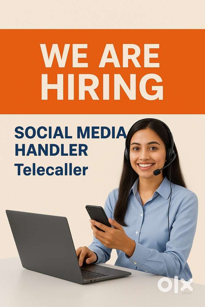 Telecaller, and social media manager