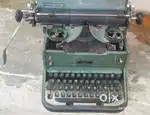 Old Tamil written typewriter. Halda company