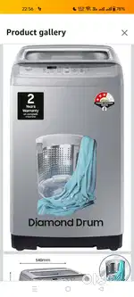 Samsung 7 kg, Fully-Automatic Top Load Washing Machine