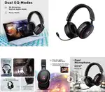boAt Immortal IM 300 Over-Ear Wired Gaming Headphones with 50mm Driver