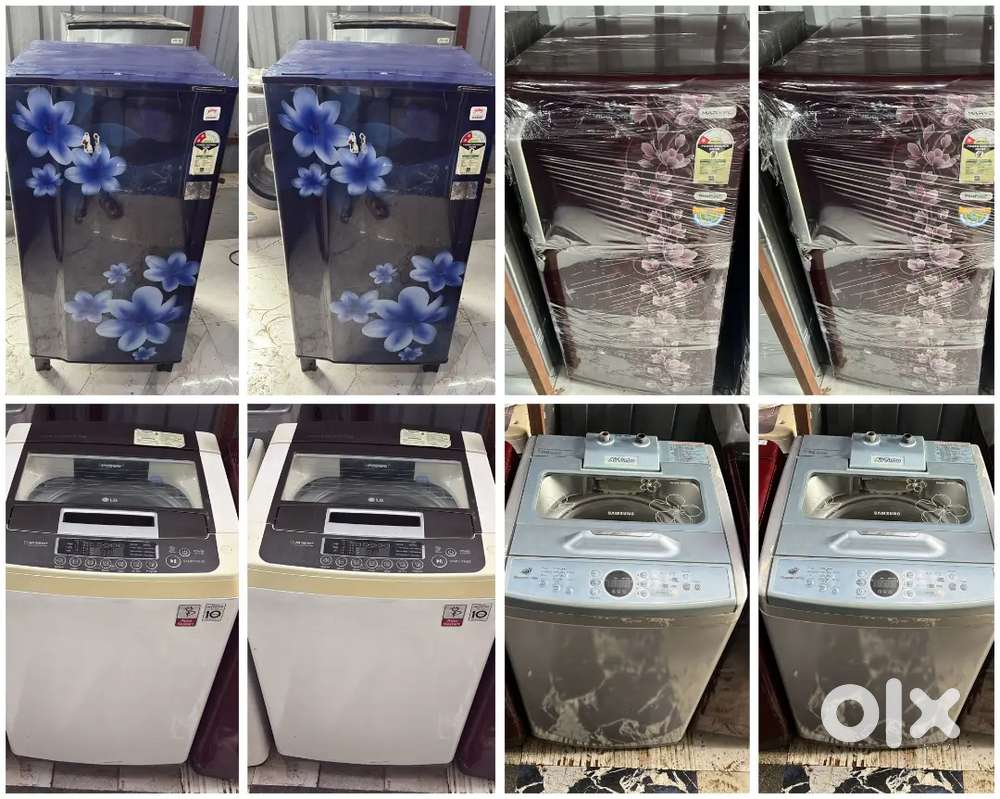 FRIDGE & Washing Machine on RENT Samsuung.
