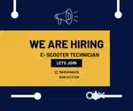 Electric Scooter Technician for our Showroom