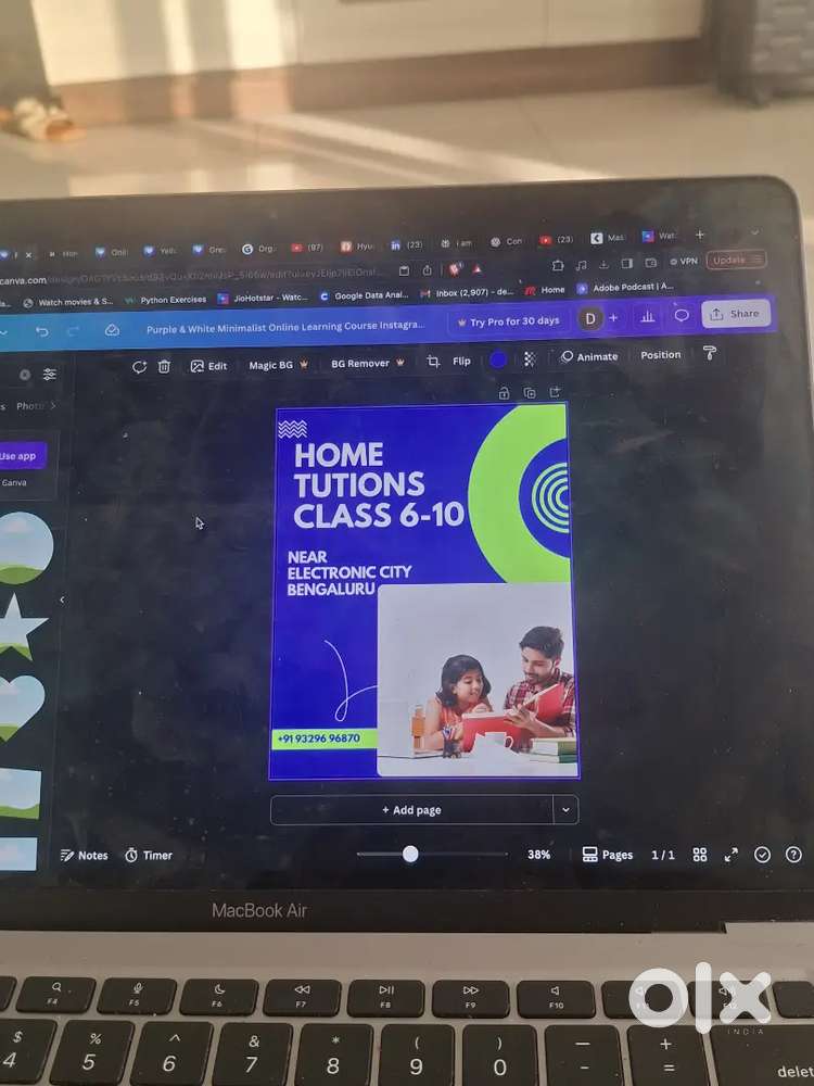 Home tutions All classes All subjects upto class 10th electronic City
