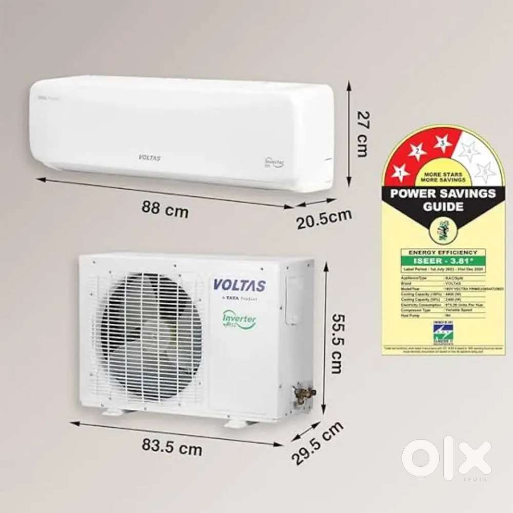 Voltas Split AC under warranty till 10-03-2026