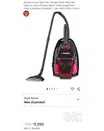 Brand New Eureka Forbes Sure from Forbes Silent PRO VAC Vacuum Cleaner