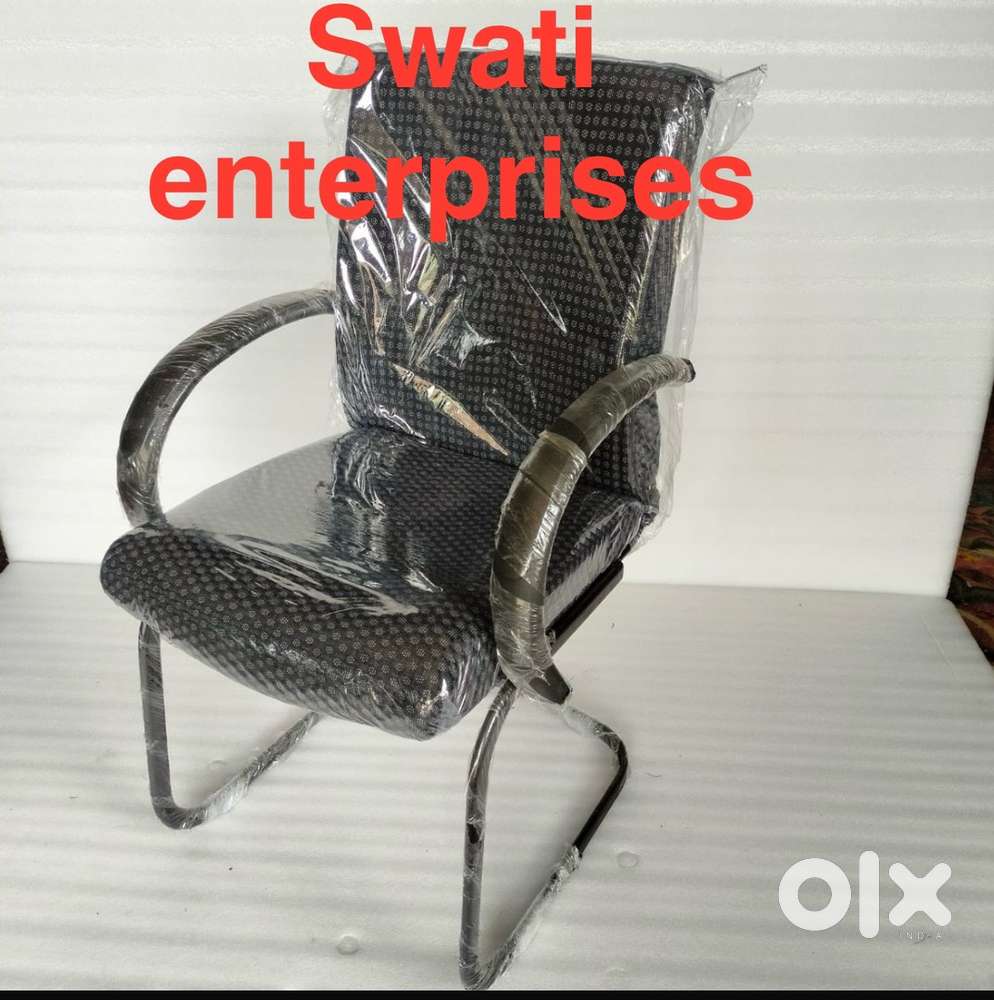 New visitor chair library chair with handle library furniture