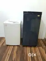 Godrej Black colour fridge & 6.2kg machine dhdhdh free home delivery