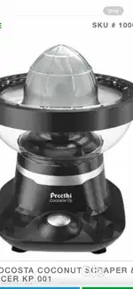 Preethi cocosta coconut scrapper