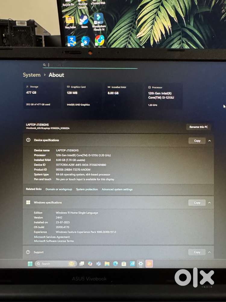 Asus vivobook 15