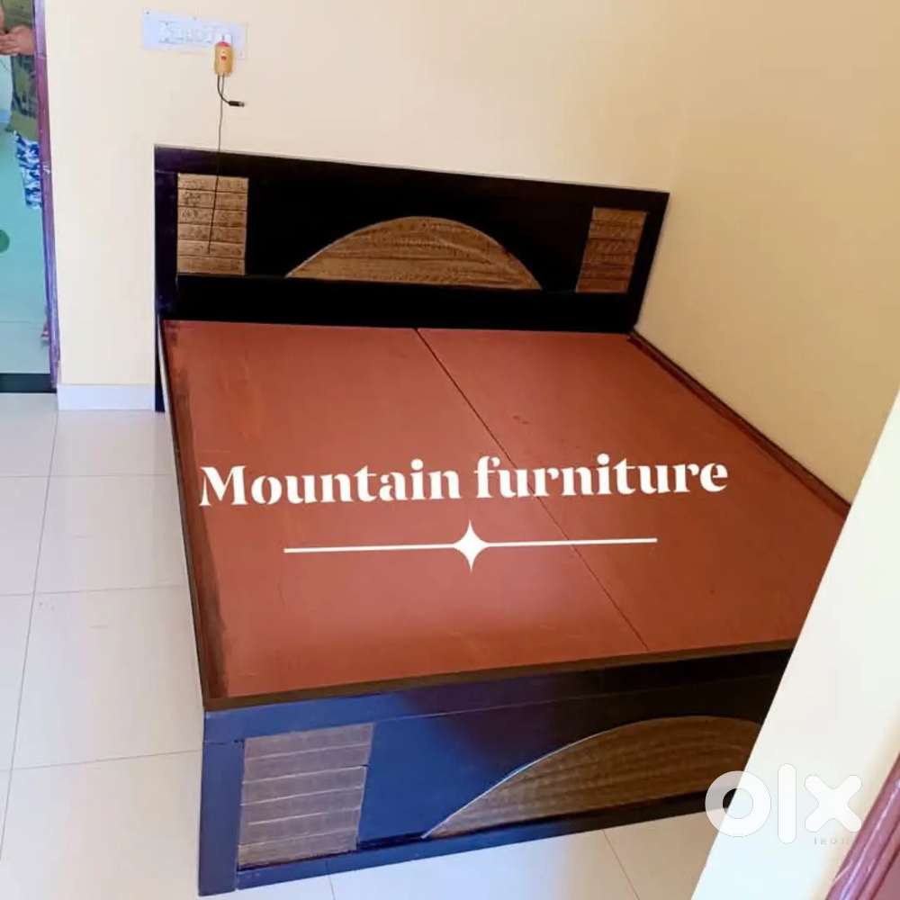 Mountain furniture new Queen size without storage cot at wholesale