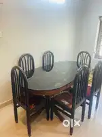 6 seater dining table