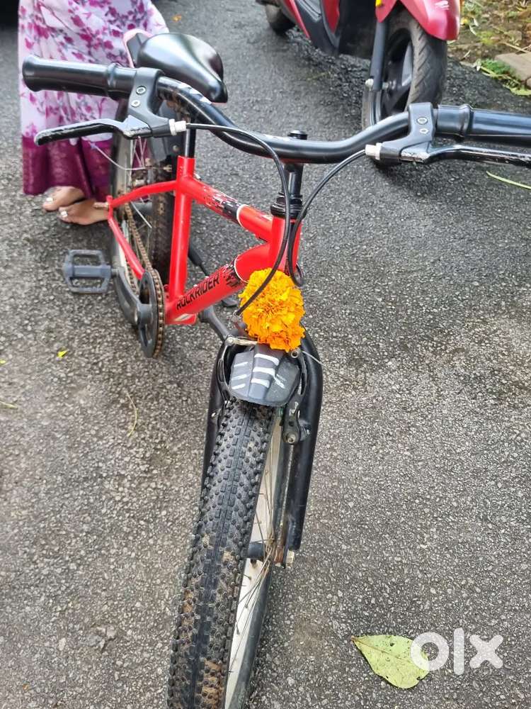 Decathlon Rockrider with new tyres fitted