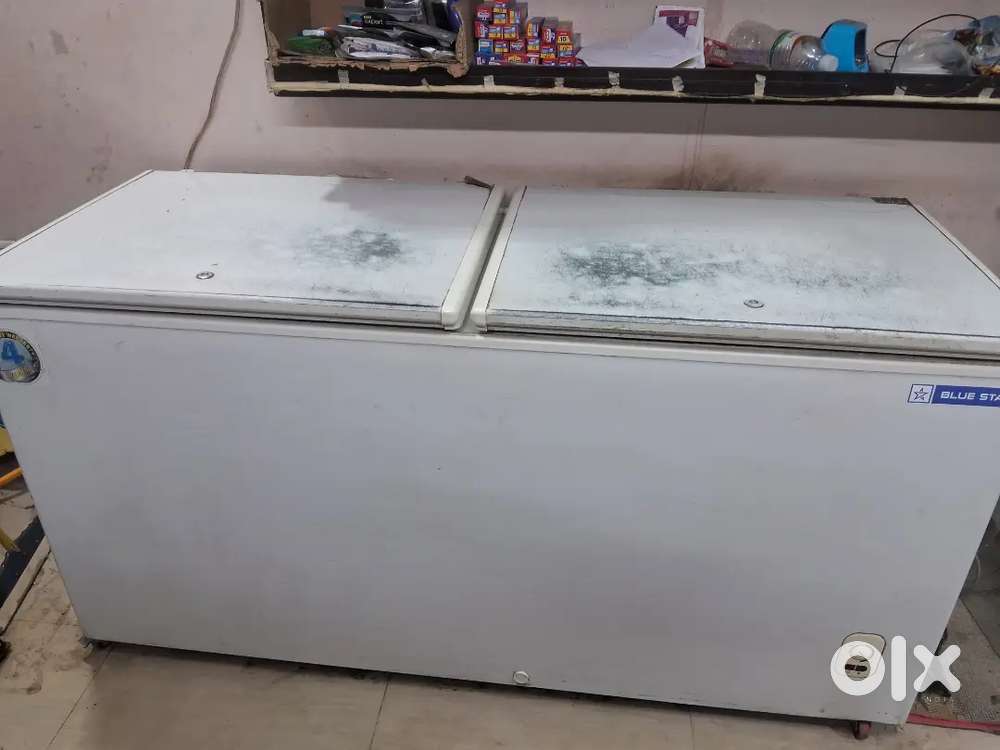 Blue star chest freezer.