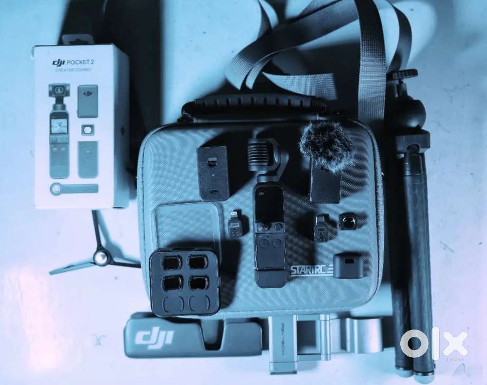 Osmo Pocket Creator Combo with ND filter,Carry case,Tripod