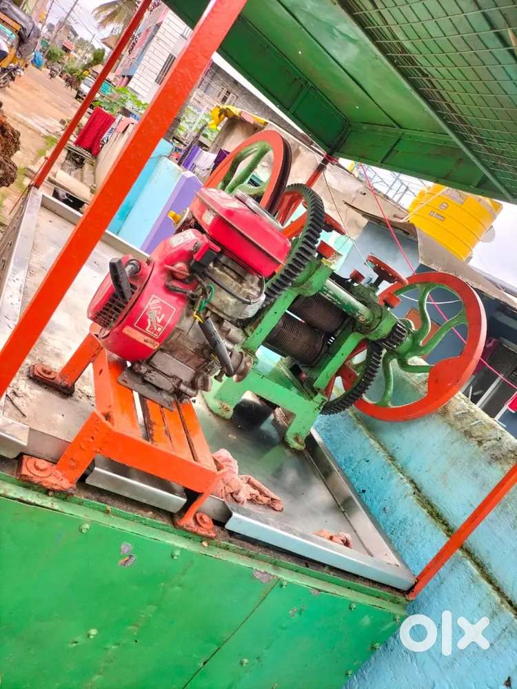 Sugarcane machine and stall