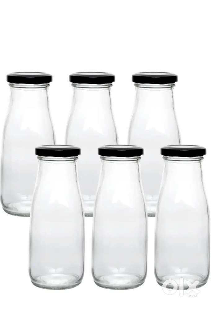 Glass bottles 200ml 300ml and 1lt